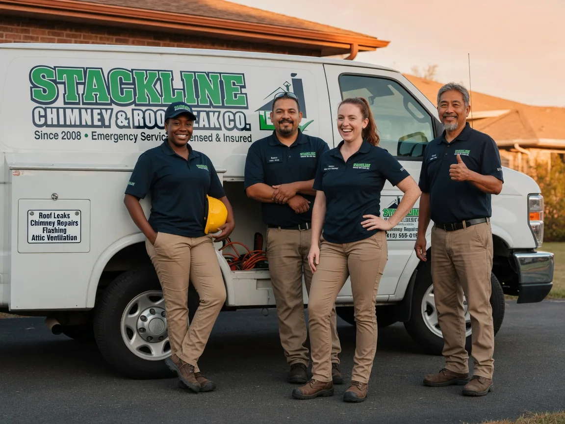 Chimney flashing repair company in Goodfield, IL
